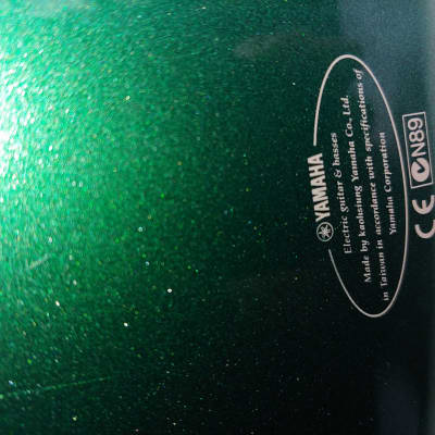 Yamaha  SGV300 Flying Samauri  Green Metalflake image 7