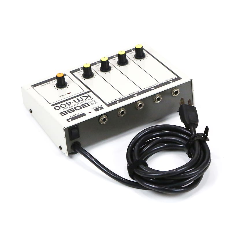 1982 Boss KM-400 Keyboard Mixer 4-Channel Analog Mixing