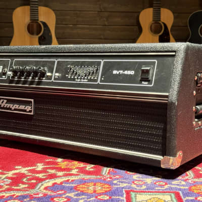Ampeg SVT-450H Classic Series 450-Watt Bass Amp Head - Black image 3