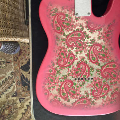 Fender Fender Limited Edition FSR Classic '69 Telecaster MIJ Pink Paisley w/ Maple Fretboard 2021 - Pink Paisley image 1