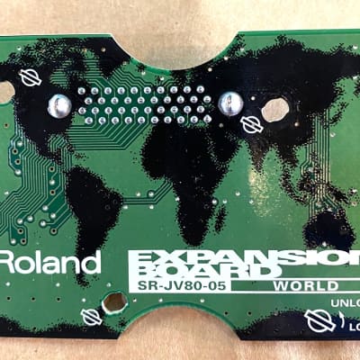 Roland SR-JV80-05 World Expansion Board 1990s - Green