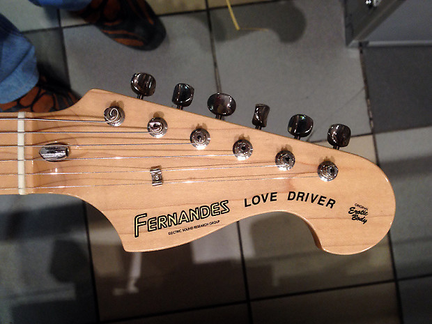 NOS Fernandes Love Driver. Ken Kitamura signature model. Custom Shop. Made  in Japan