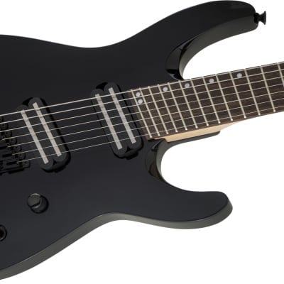 Jackson X Series Dinky DKAF7 MS Electric Guitar, 7-String, Black image 7