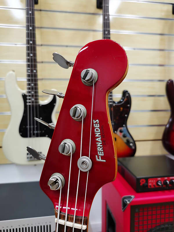 美品 メンテ済 FERNANDES THE REVIVAL RPB 日本製 Electric Bass Guitar Fernandes The Revival RPB-5064 3 Tone