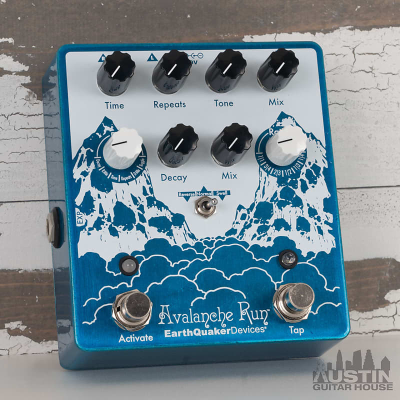 EarthQuaker Devices Avalanche Run Stereo Reverb & Delay with