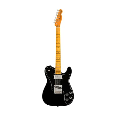 [PREORDER] Fender American Vintage II 77 Telecaster Custom Electric Guitar, Maple FB, Black image 1