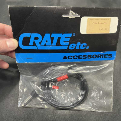 Crate CTC Tuner Clip Cable NOS new Old Stock  - black image 2