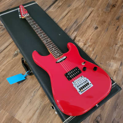1985 St. Blues Eliminator II Electric Guitar All Original Red USA Saint Blues Strings & Things W/HSC image 5