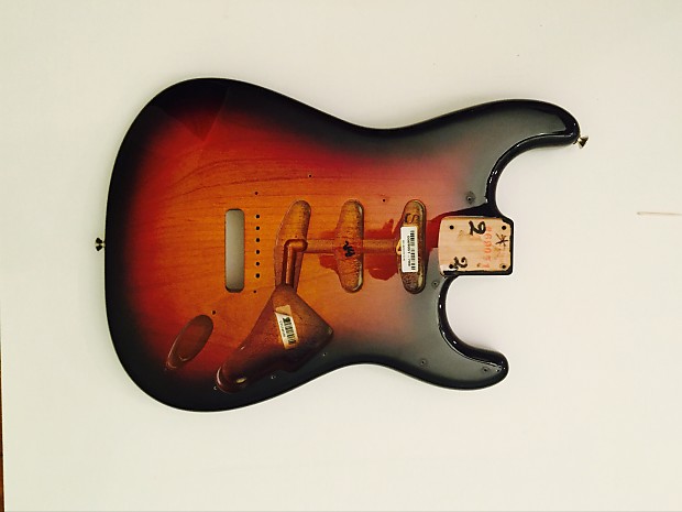 Fender John Mayer Stratocaster Body Sunburst Signature Strat 3 Tone SUNBURST 3TS 2TS SB USA American