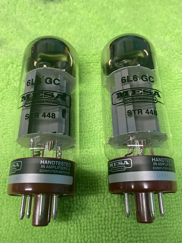 Mesa Boogie 6L6 STR-440 Power Tubes - Matched Pair | Reverb