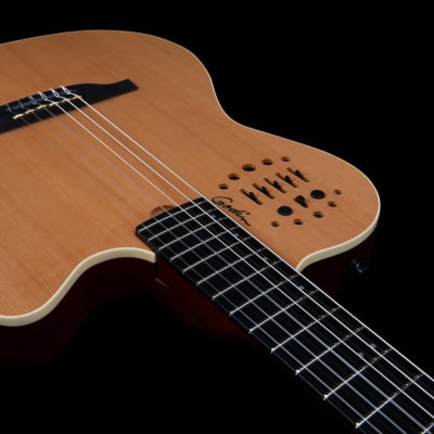 Godin 032167 ACS Slim Nylon   Synth Access - 2-Voice Natural SG Classical Guitar MADE In CANADA image 9