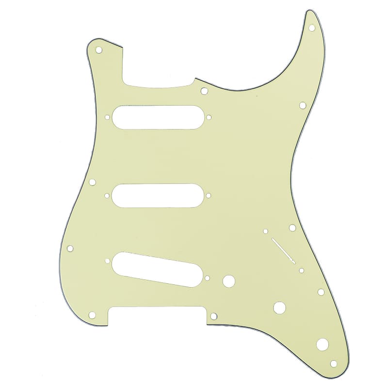 ChromaCast 3 Ply Mint Green Stratocaster Pickguard | Reverb