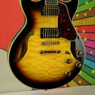 Ibanez Artcore Express Electric Guitar - Antique Yellow Sunburst image 5