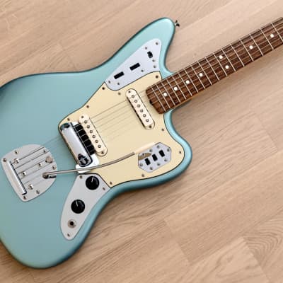 2008 Fender American Vintage '62 Jaguar Offset Guitar Ice Blue, 100%  Original w/ Case & Hangtags