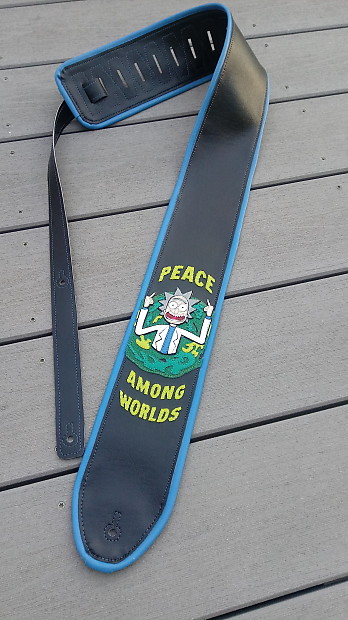 Rick and morty guitar strap 2025
