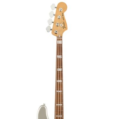 Fender Vintera '70s Jazz Bass - Inca Silver w/ Pau Ferro FB image 6
