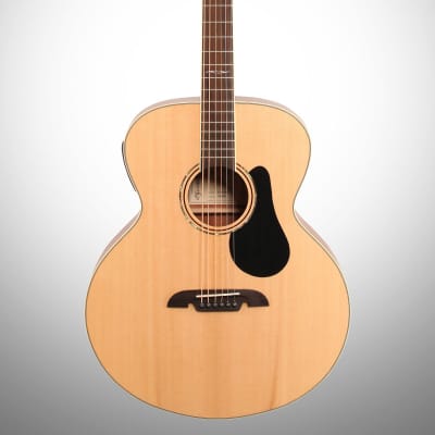 Alvarez ABT60E Baritone Acoustic-Electric Guitar, Natural, Blemished image 2