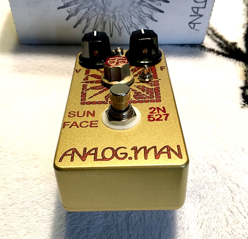 Analogman Sunface 2N527 Gold Leg 1965 TI Transistors Rare!