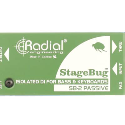 Radial SB-2 Passive Compact Passive DI | Reverb