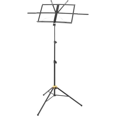Hercules Stands BS050B music stand, 3 sections with bag image 1
