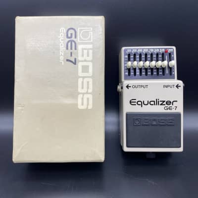 Boss GE-7 Graphic EQ 1981 - 1992 Made In Japan | Reverb