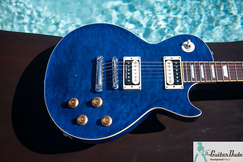 2013 Edwards E-LP85SD Limited Model - Sapphire Blue - Made In Japan By ESP image 1