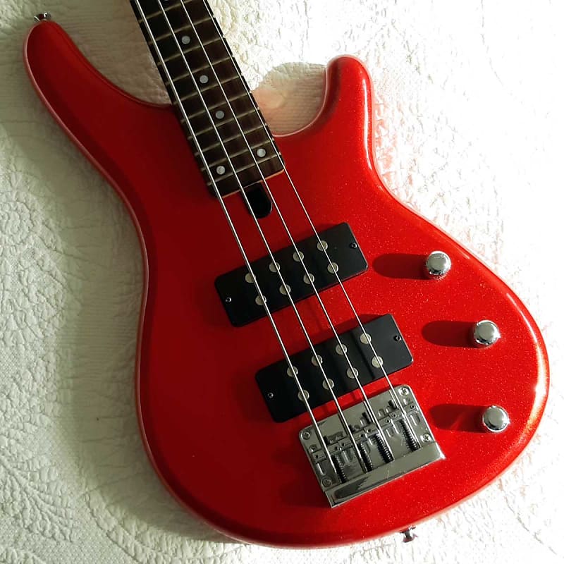 Excellent Yamaha Motion B MB-45 HB Bass 2001 Metal Flake Red