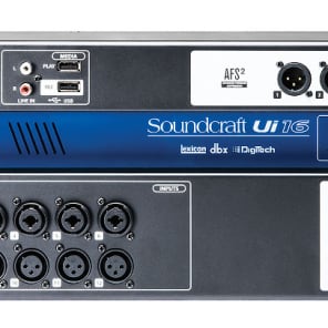 Soundcraft Ui16 Remote Controlled Digital Mixing System image 2