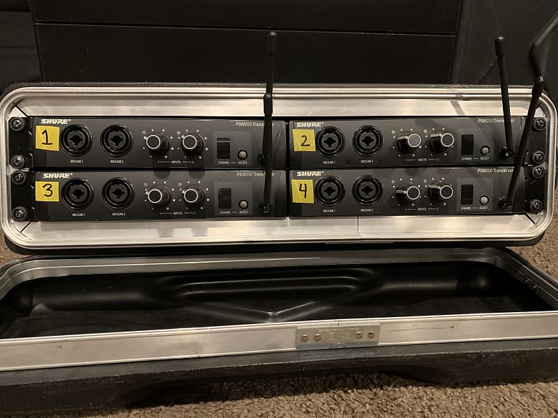 Shure PSM 200 InEar Monitoring System Reverb