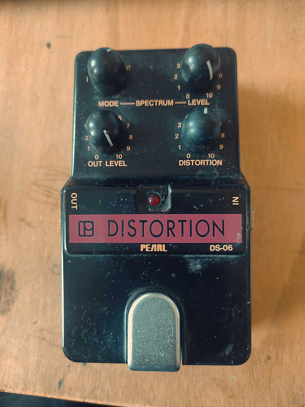 Pearl DS-06 Distortion 1980s - Black image 1