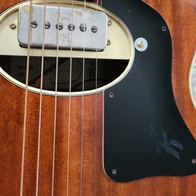 Alte Gitarre Guitar Caramba mit Klira Tonabnehmer image 1
