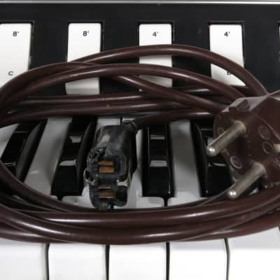 Hohner Symphonic 32 rare vintage organ + tube amp + legs + pedal + manuals image 18