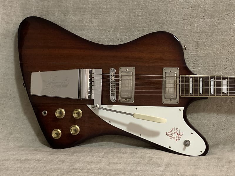 Vintage 1976 Bradley Firebird Ibanez 2348 Mahogany Brown Fujigen Japan MIJ OHSC Candy Excellen