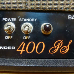 Vintage Fender 400 PS Bass/Guitar Amp 1970's image 5