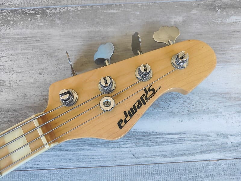 2012 Edwards Japan (by ESP) E-AM-135AS/M Jazz Bass (Natural