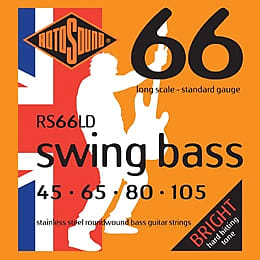 Rotosound RS66LD Swing Bass 66 Bass Strings 45-105 image 1