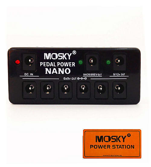 MOSKY Micro Power PW-8 NANO Power Supply Simultaneous Ceter Minus and Center Positive image 1
