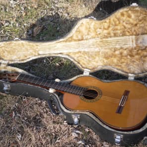 Tama 3550 Classical Guitar Cedar Top 1974 Natural image 10
