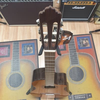 Almansa 403E Cutaway Electro Acoustic Classical Guitar image 6