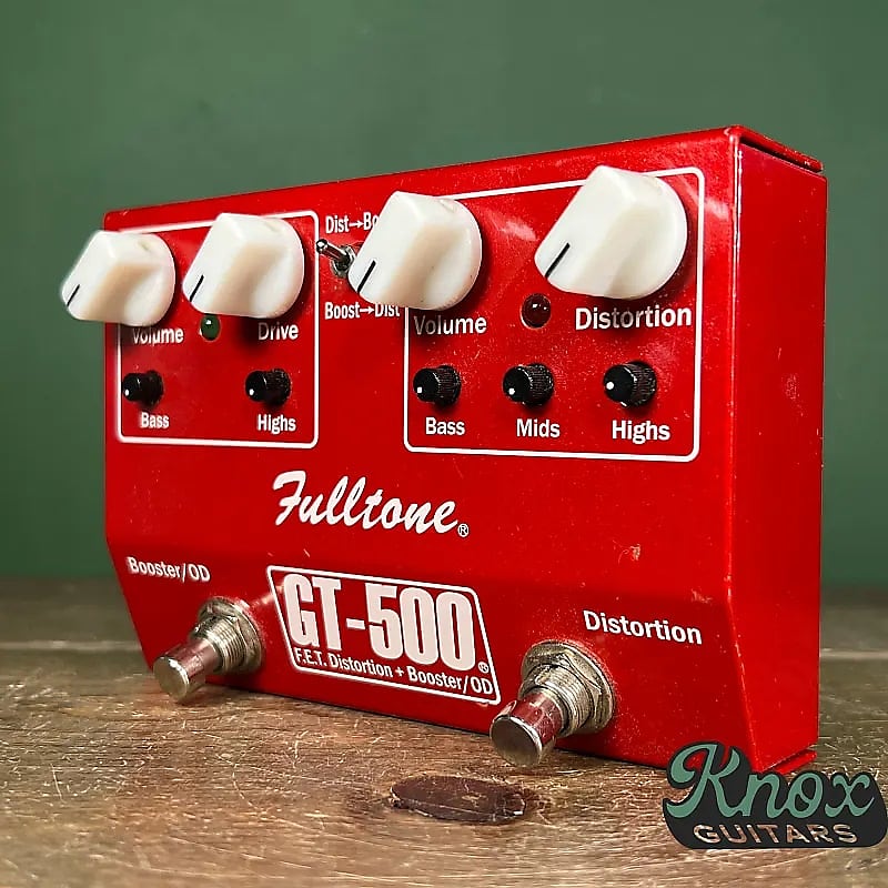 Fulltone GT-500 2010s - Red | Reverb