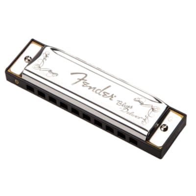 Fender Blues Deluxe Harmonica with Case, Key of G image 3