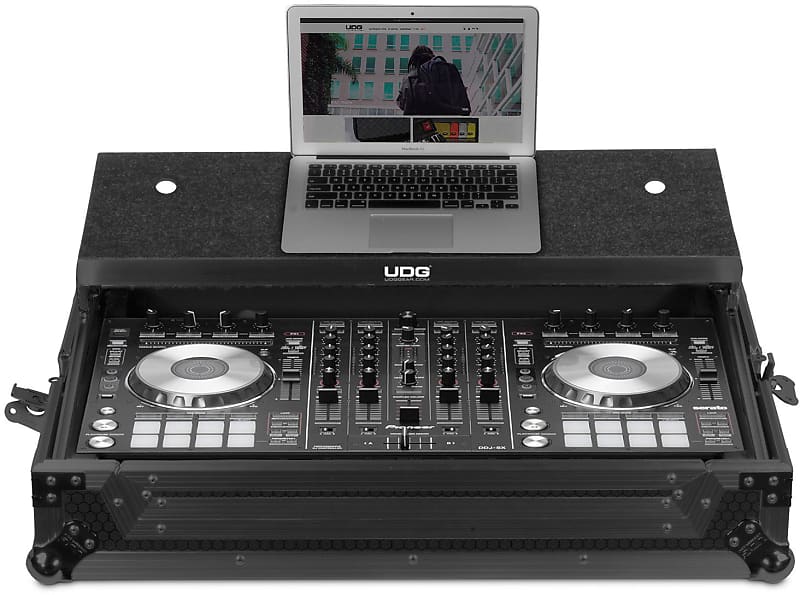 Udg U91011 Bl2   Fc Pioneer Ddj Rx/Sx/Sx2 Black Plus (Laptop Shelf)  			