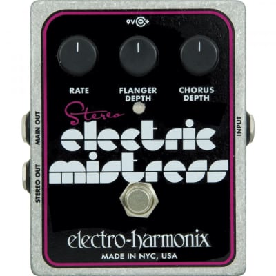 Electro Harmonix Stereo Electric Mistress Chorus Guitar Effects Pedal image 2