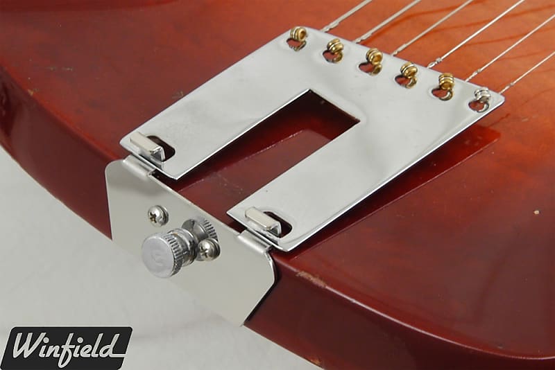 The original 6-string trapeze tailpiece conversion kit for Rickenbacker guitars image 1