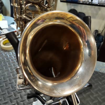 Buescher True Tone Alto Saxophone 1923 - Silver image 8