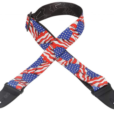 Levy's Guitar Strap, MP-09, 2' Polyester w/ Printed Design and Polyester Ends image 2