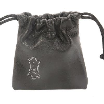 Levy's Leathers MM7 Garment Leather Pick Pouch, Black image 5
