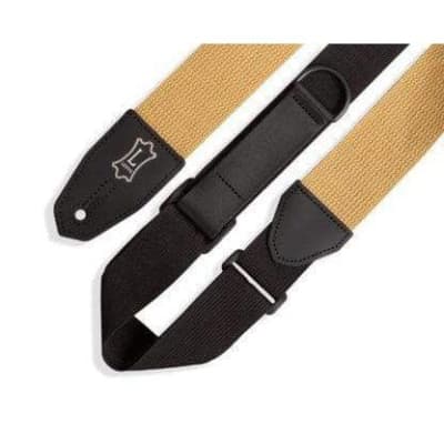 Levy's 2 inch Wide Natural Cotton RipChord Guitar Strap image 4