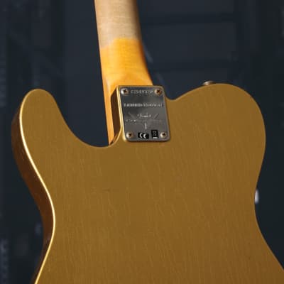 Fender Custom Shop '58 Telecaster Journeyman Relic Aged HLE Gold (serial- 9320) image 10