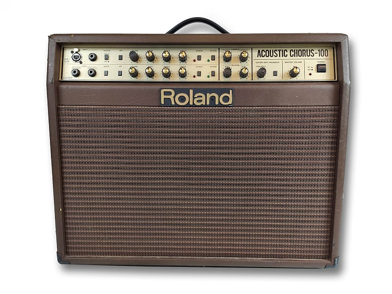Roland AC-100 Acoustic Chorus 2-Channel 100-Watt 1x12" / 2x5" Acoustic Guitar Combo image 1